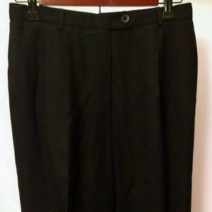 Talbots Sz 10 Black Wool Fully Lined Pants